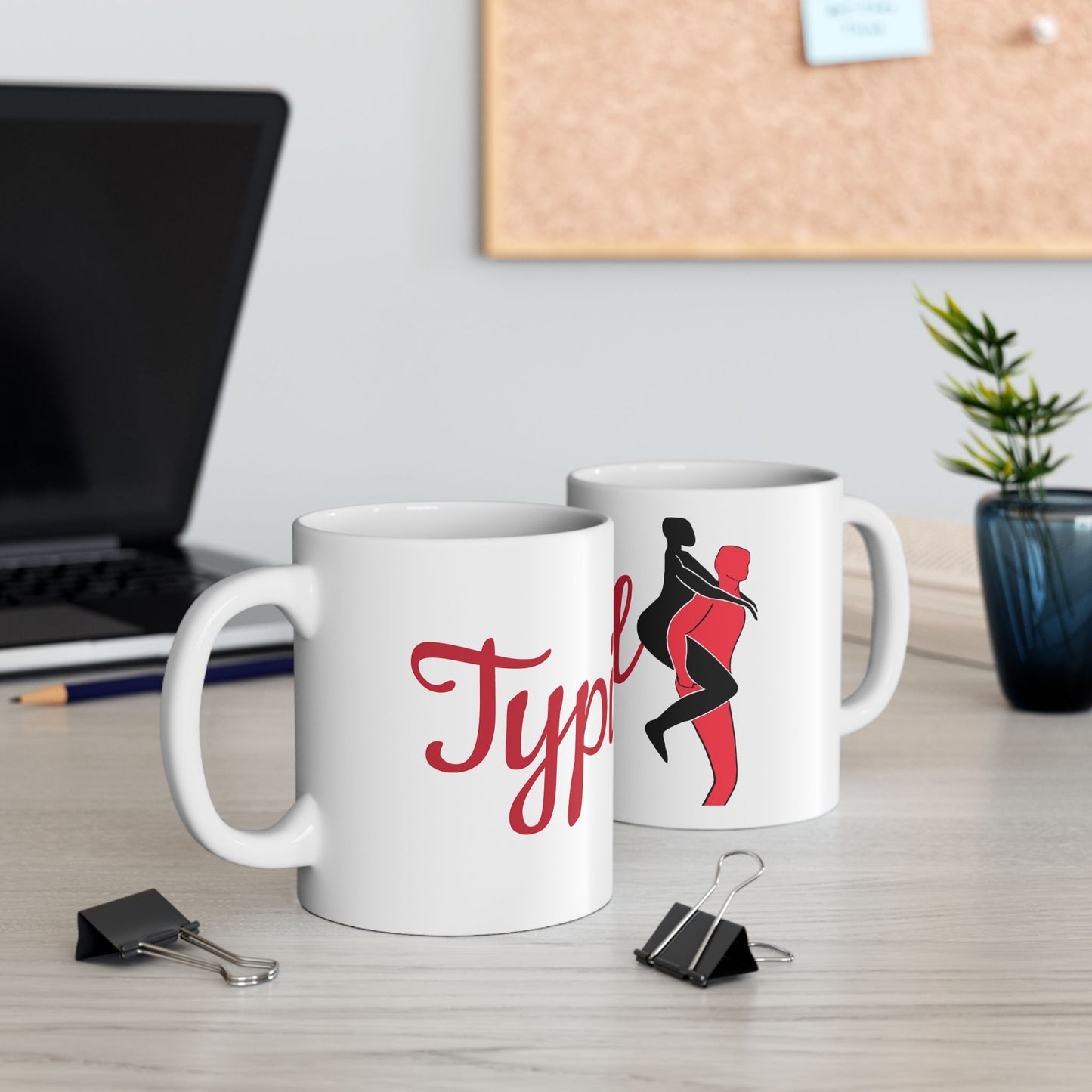 Typical Coffee Couple - Ceramic Mug