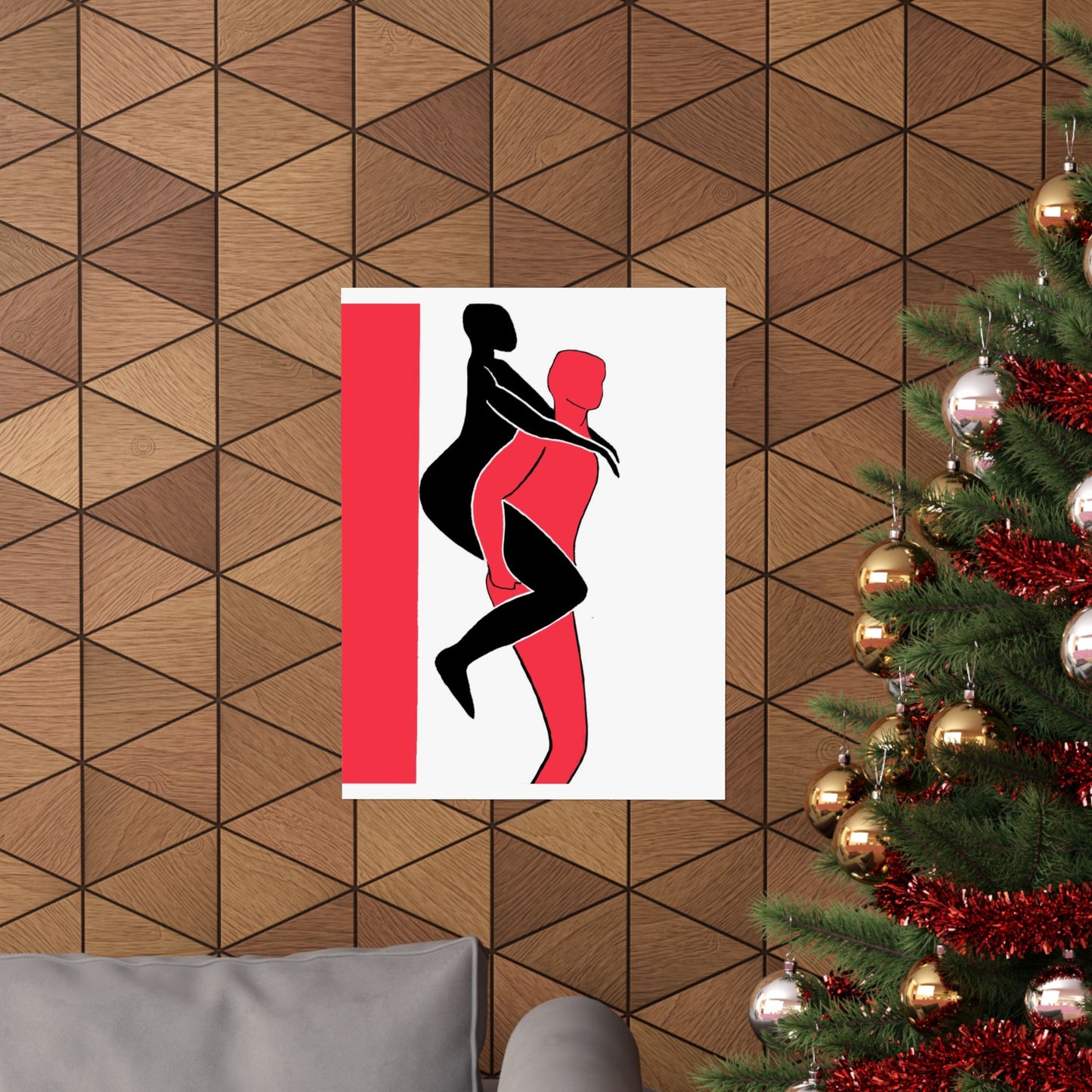 Modern Love Vertical Posters | Unique Art for Home Decor | Perfect Gift for Couples