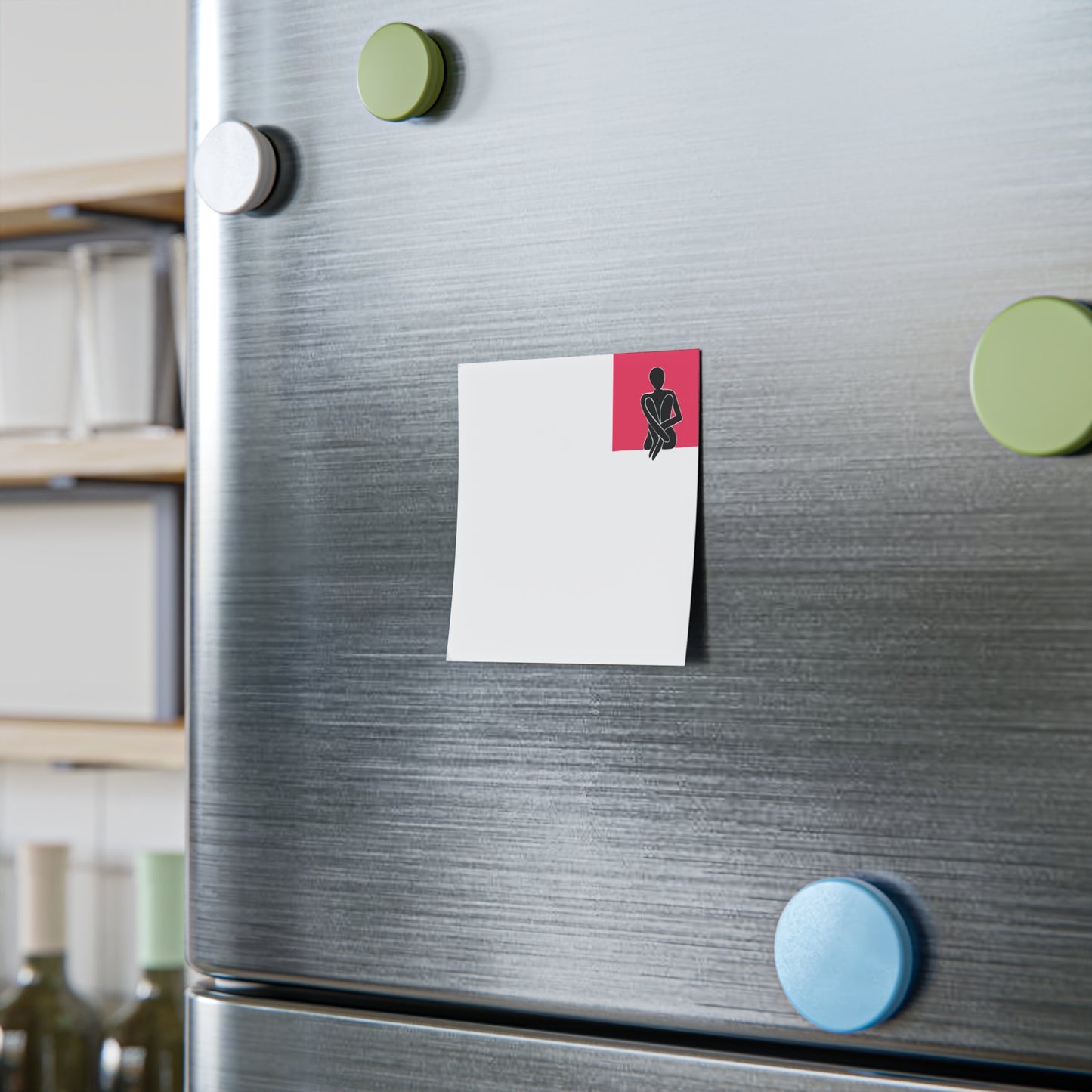 Artistic Post-it® Note Pads with Stylish Silhouette Design for Creative Organization