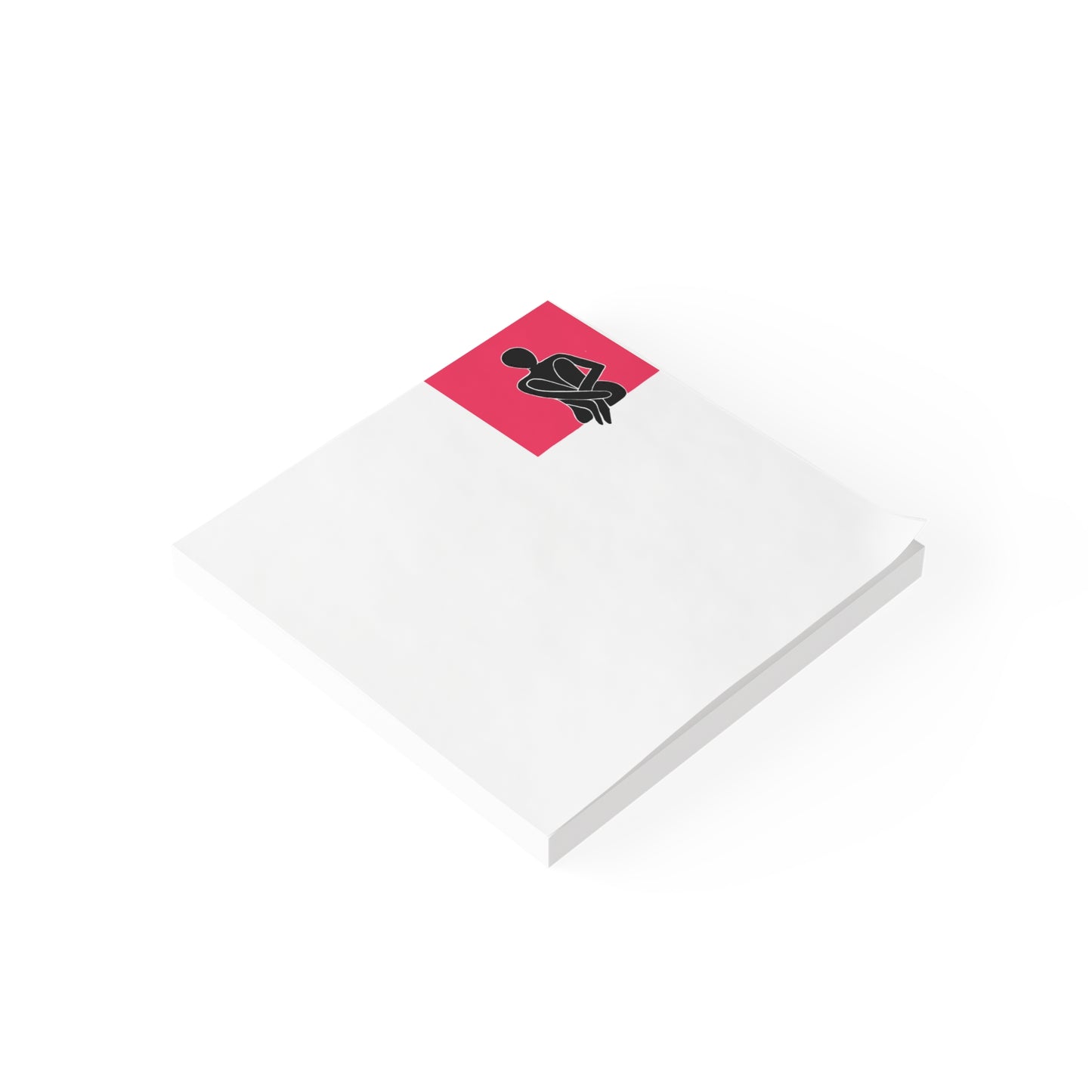 Artistic Post-it® Note Pads with Stylish Silhouette Design for Creative Organization