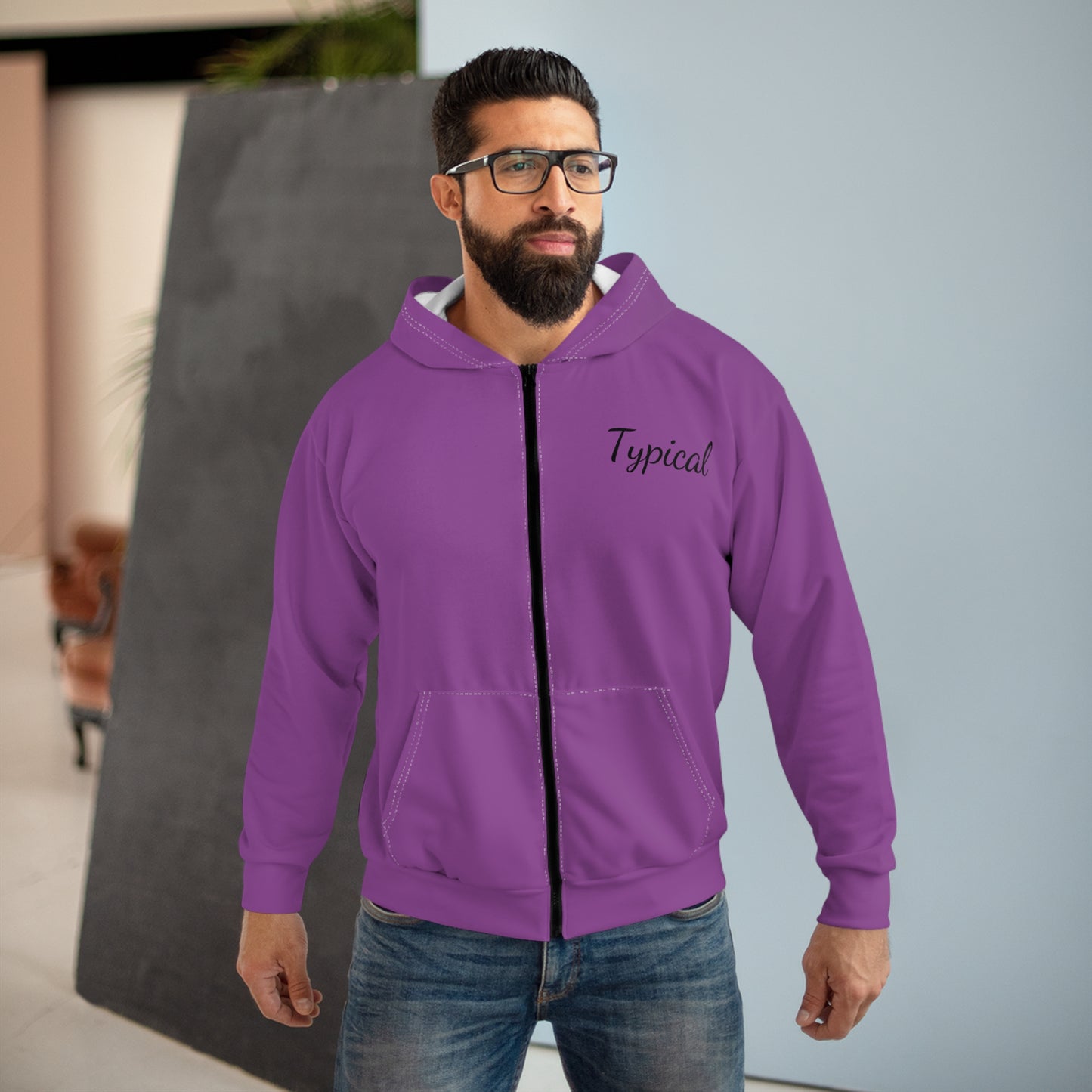 Typical Spider - Zip-up Hoodie