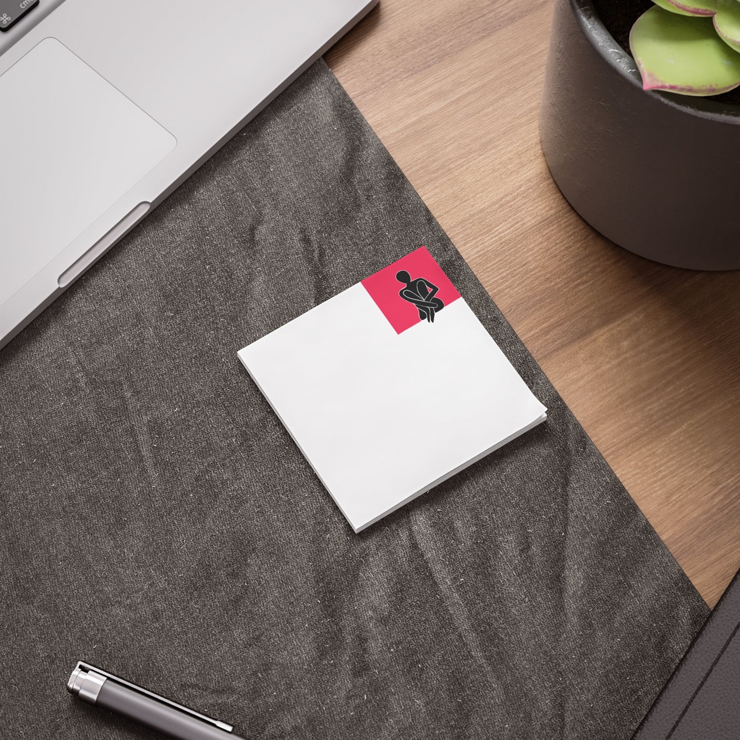 Artistic Post-it® Note Pads with Stylish Silhouette Design for Creative Organization